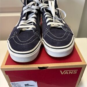 Vans Night Sky/White Sk8-HI Shoes